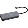 Image de Verbatim Multiport Hub (USB-C, 5 ports), Station d'accueil + hub USB, Gris