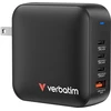 Image de Verbatim GaN Charger 165W 3x USB-C 1x USB-A Wereldstekker