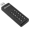 Image de Verbatim Clavier sécurisé (64 Go, USB-A), Clé USB, Noir