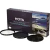 Image de Hoya Digital Filter Kit II (UV, CIR-PL & ND8) Filterset (49 mm, Filtre gris neutre, Filtre polarisant, Filtre UV), Filtre photo, Noir