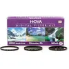 Image de Hoya Digital Filter Kit II (UV, CIR-PL & ND8) Filterset (43 mm, Filtre gris neutre, Filtre polarisant, Filtre UV), Filtre photo, Noir
