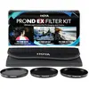 Image de Hoya PRO ND EX Filter Kit 8/64/1000 (62 mm, Filtre gris neutre), Filtre photo, Noir