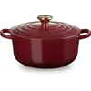 Image de Le Creuset Cocotte SIGNATURE Rhône, Poêle + casserole, Rouge