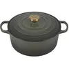 Image de Le Creuset Signature Braadpan, 28cm thyme, Poêle + casserole, Vert