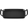 Image de Le Creuset BBQ Outdoor grillplaat rechthoek 40 cm gietijzer (20276400000005), Poêle + casserole, Noir