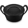 Image de Le Creuset, Plat à barbecue, Cocotte round Outdoor 25 cm Matt Black