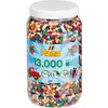 Image de Hama Perlen Strijkkralen en pot - Mix (58), 13.000st.
