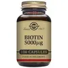 Image de Solgar Capsules Biotin 5000µg 100 Unités