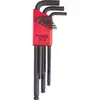Image de Bondhus, Clé à molette, Hexagon socket set 1.5 - 10 - long, avec bille et serrure (9 pcs.)