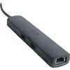 Image de Eaton Adaptateur multiport USB-C TRIPPLITE (USB-C, 3 ports), Station d’accueil + hub USB, Noir, Gris