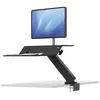 Image de Fellowes Poste de travail assis-debout Lotus  RT pour 1 écran, h x l x p 222 x 902 x 603, Réhausseur pour moniteur, Noir