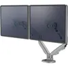 Image de Fellowes Double bras de surveillance Eppa (Tables, 30", 8 kg), Support de moniteur, Argent