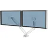 Image de Fellowes Support Double Moniteur Platinum Series 32´´