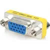 Image de StarTech Changeur De Genre VGA Slimline (VGA), Adaptateur données + vidéo, Argent