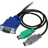 Image de StarTech 6 FT 3-IN-1 PS/2 KVM CABLE, Câble pour commutateur KVM