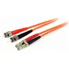 Image de StarTech Câble Patch Fibre 2m Lc - St (2 m), Câble réseau