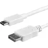 Image de StarTech USB Typ C   DisplayPort (1 m), Câble vidéo, Blanc