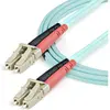 Image de StarTech 1m Aqua Fiber Patch Cable (1 m), Câble réseau