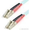 Image de StarTech.com 1m 10 Gb Aqua multimode 50/125 duplex LSZH glasvezelpatchkabel LC LC