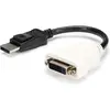 Image de StarTech Convertisseur Vidéo Displayport (DVI, 24 cm), Adaptateur données + vidéo, Noir