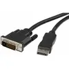 Image de StarTech 10 Ft DP To Dvi Cable (3 m), Câble vidéo, Noir