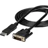 Image de StarTech Câble De 6ft Displayport à Dvi (1.80 m), Câble vidéo, Noir