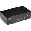 Image de StarTech Commutateur KVM HDMI 4 ports - 4K 30 Hz - Extender KVM pour HDMI - Commutateur KVM HDMI, Commutateur KVM, Noir