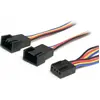 Image de StarTech Câble D'Alimentation Du Ventilateur à 4 Broches 12 Pouces (31 cm, PWM à 4 broches), Câble interne (PC)