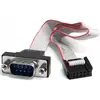 Image de StarTech 16 Db9 To Header Panel Mount (0.41 m, VGA), Câble d'interface