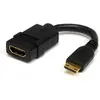 Image de StarTech HDMI (Typ A)   mini HDMI (Typ C) (0.13 m), Câble vidéo, Noir