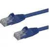 Image de StarTech 10m Cat6 Snagless Gigabit UTP network cable - Cat 6 RJ45 network cable with bend protection - Blue (U/UTP, CAT6, 10 m), Câble réseau