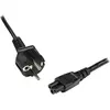 Image de StarTech Schuko   C5 (2 m), Câble d'alimentation, Noir