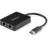 Image de Startech Adaptateur Usb 3 Dual Port Gigabit Ethernet