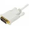 Image de StarTech Mini DisplayPort   DVI (3 m), Câble vidéo, Blanc
