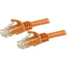 Image de StarTech 5m Orange Cat6 Patch Cable (UTP, CAT6, 5 m), Câble réseau