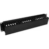 Image de StarTech Passage De Câbles Couvert 2u, Armoire serveur : accessoires, Noir
