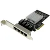 Image de Startech Carte Réseau Gigabit Ethernet 4 Ports