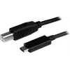 Image de StarTech USB C   USB B (1 m, USB 2.0), Câble USB
