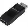 Image de StarTech DisplayPort vers HDMI - 4K (HDMI, 6.40 cm), Adaptateur données + vidéo, Noir