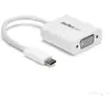 Image de StarTech Adaptateur USB-C Vers VGA - Blanc (VGA, 18 cm), Adaptateur données + vidéo, Blanc