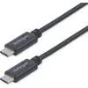 Image de StarTech Câble USB-C 2m - mâle/mâle - USB 2.0 (2 m, USB 2.0, 60 W), Câble USB