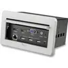 Image de StarTech, Meuble de bureau : accessoires, Table de conférence Panneau de connexion de table pour audio et vidéo