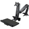 Image de Startech Bras De Moniteur Réglable En Hauteur Pour S'asseoir Et Se Tenir Debout