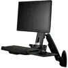 Image de Startech Support Mural Pour Bureau Debout Avec Un Moniteur