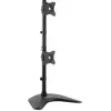 Image de StarTech Support double écran - vertical (Tables, 27", 10 kg), Support de moniteur, Noir