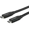 Image de StarTech Câble USB-C vers USB-C avec 5A Power Delivery - St/St - 1m - USB 2.0 - Certifié USB-IF - USB Ty... (1 m, USB 2.0, 5 W), Câble USB
