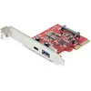 Image de StarTech Adaptateur de carte PCIe 2 ports 10Gbps USB-A et USB-C.com, Contrôleur SATA