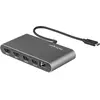 Image de StarTech TB3DKM2HDL (Thunderbolt, 5 ports), Station d’accueil + hub USB, Gris