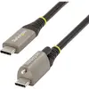 Image de StarTech .com 3ft 1m Top Screw Locking USB C Cable 10Gbps, USB 3.1/3.2 Gen 2 Type-C Cable, 100W (5A) Power De (1 m, USB 3.2 Gen 2, 20 W), Câble USB