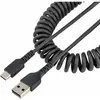 Image de StarTech com R2ACC-50C-USB-CABLE, 0,5 m, USB A, USB C, USB 2.0, 480 Mbit/s, Noir (0.50 m, USB 2.0), Câble USB